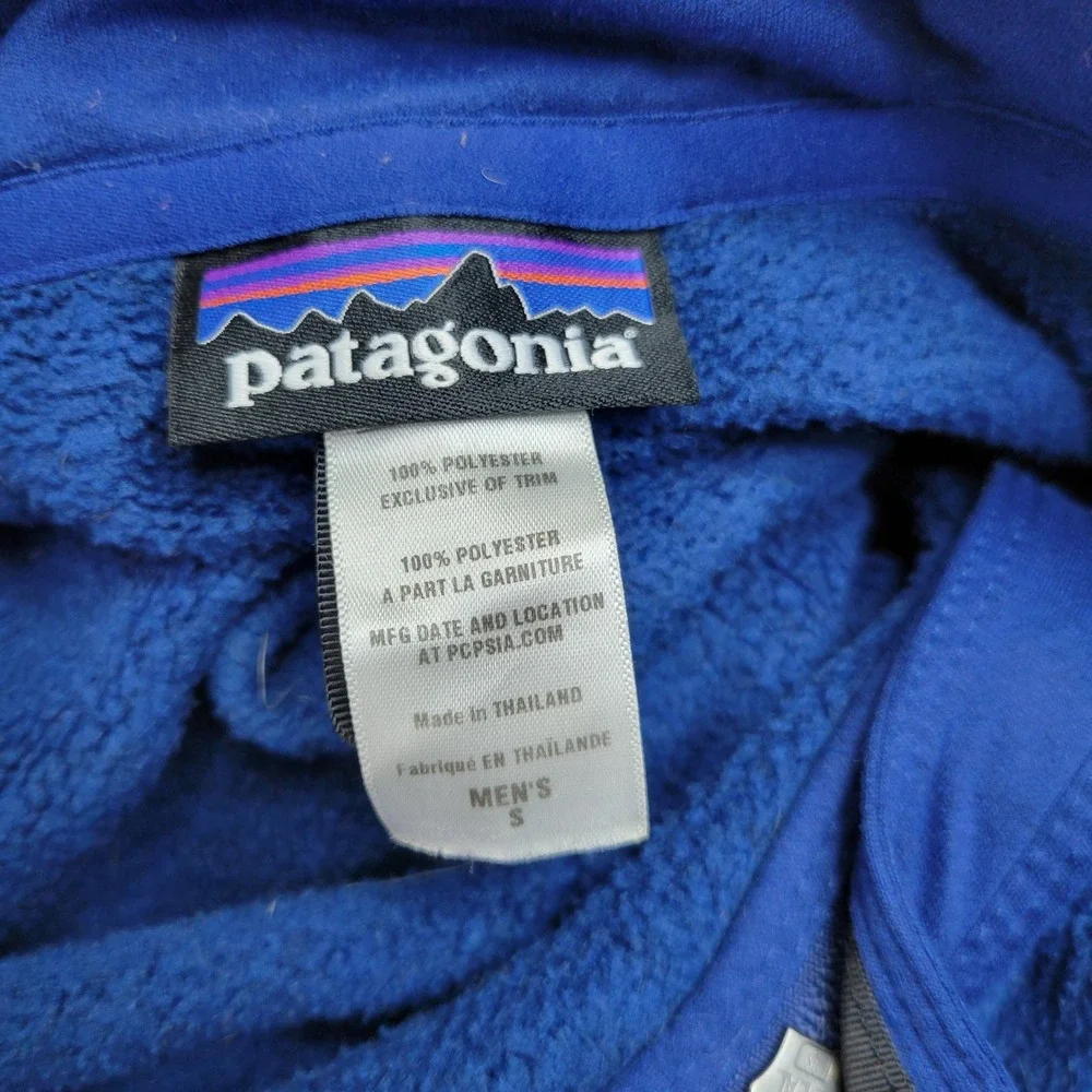 Patagonia Better‎ Sweater Full Zip Jacket Mens Small Blue Fleece 25526 FA13